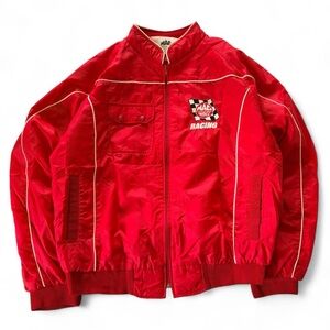 Vintage Mac Tools Nylon Racing Jacket – Red (Size Medium)